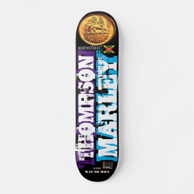 THOMPSON MARLEY skateboard (Frente)
