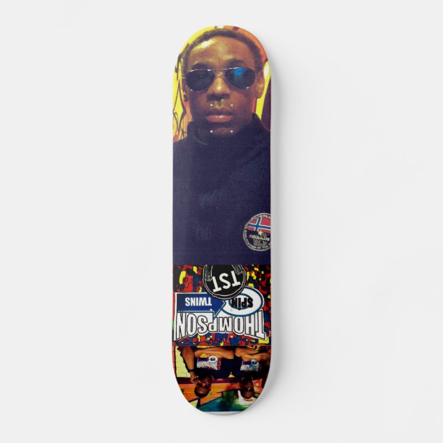 Thompson Spin Twins DINO TRIBUTE Skateboard (Frente)