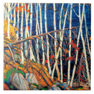 Thomson - Na Northland, pintura de arte