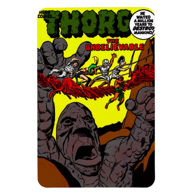 "THORG" Ímã de Quadrinhos Clássicos (Vertical)