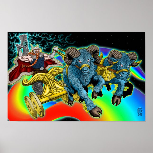 Thor's Chariot - Poster (Frente)