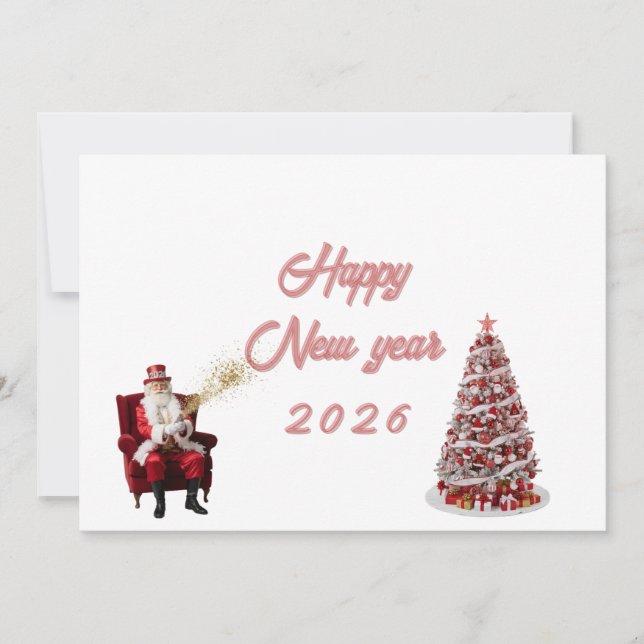 Thoughtful Holiday Greeting Card (Frente)
