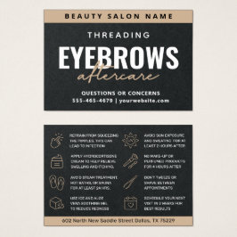 Threading de sobrancelha preta Premium com luxo ne