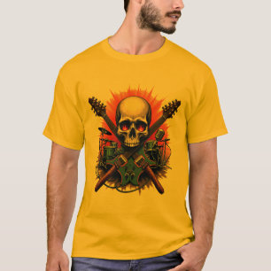 Threads Rock & Roll - Camisetas épicas para o verd