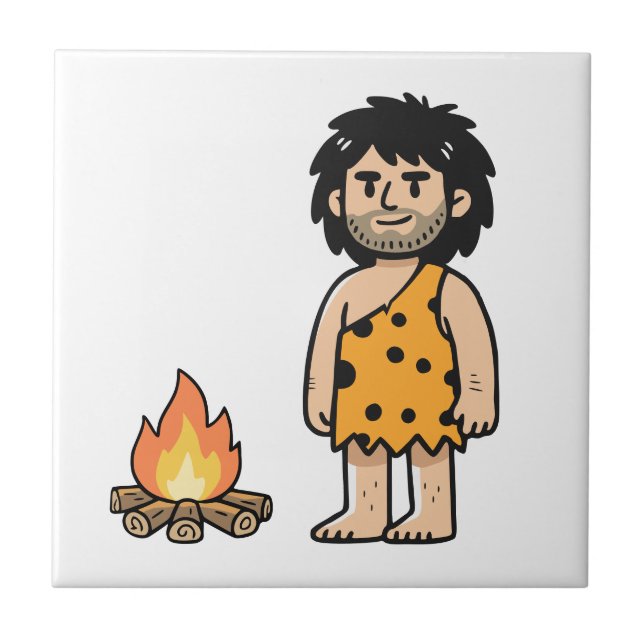 Throk Homem das Cavernas & Fogo (Frente)