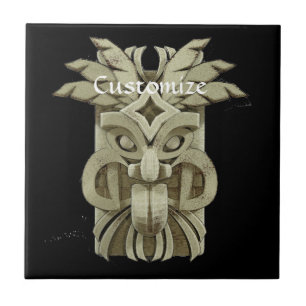 Thunder_Cove da escultura Tiki gravada