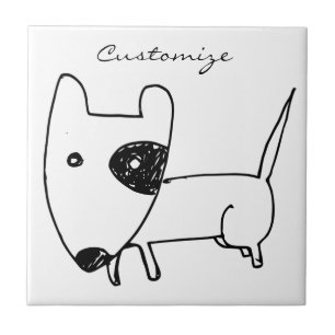 Thunder_Cove de Cachorro Negro Minimalista e Bonit
