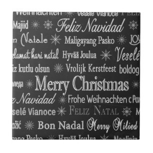 Thunder_Cove de Natal Merry de múltiplos idiomas