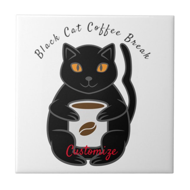 Thunder_Cove de Quebra de Café de Gato Preto (Frente)