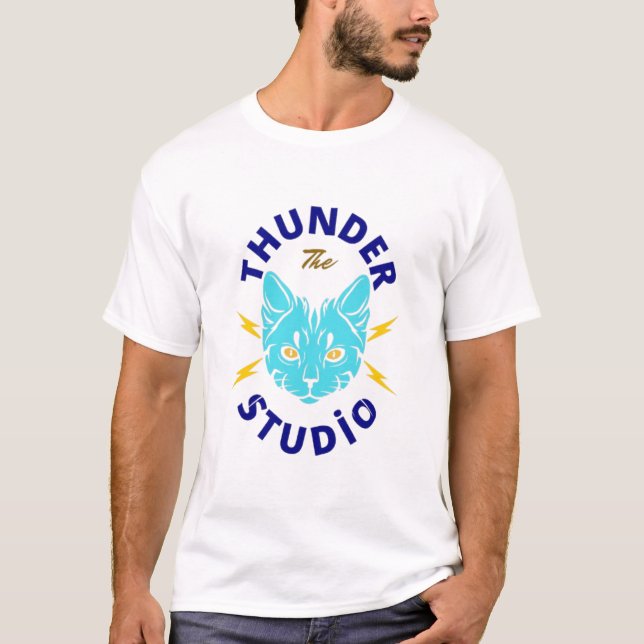 Thunder The Studio - Camisa T Inspirada Na Música  (Frente)