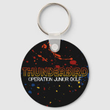 Thunderbird Golf Chaveiro - Splatter QR