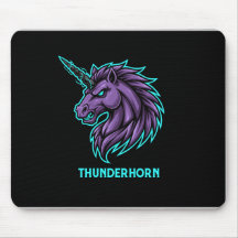 Thunderhorn Esports Mascot | Gaming Mouse Pad | Ag