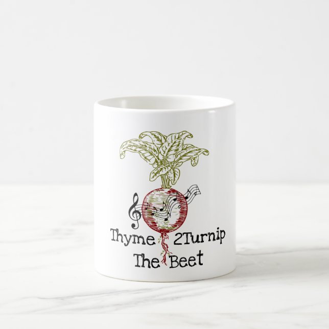 Thyme 2Torna A Caneca De Café De Beterraba (Centro)