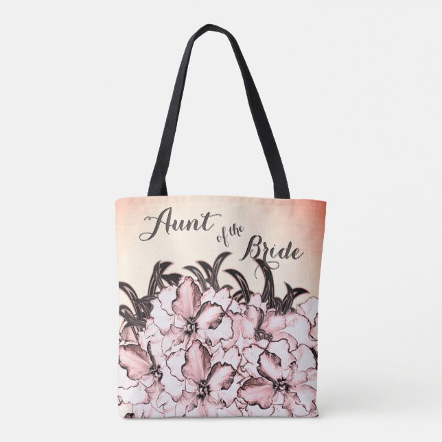 Tia da Noiva Vintage Tote Bag Rosa (Verso)
