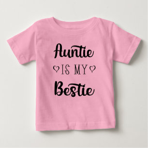 Tia é a camiseta do meu Bestie Baby