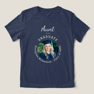 Tia Orgulhosa do Graduado Foto Personalizada Forma