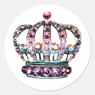 Tiara com etiquetas de Zazzle