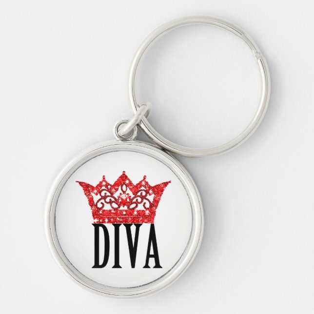 Tiara DIVA Chaveiro (Frente)