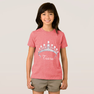 Tiaro Prateado Rosa