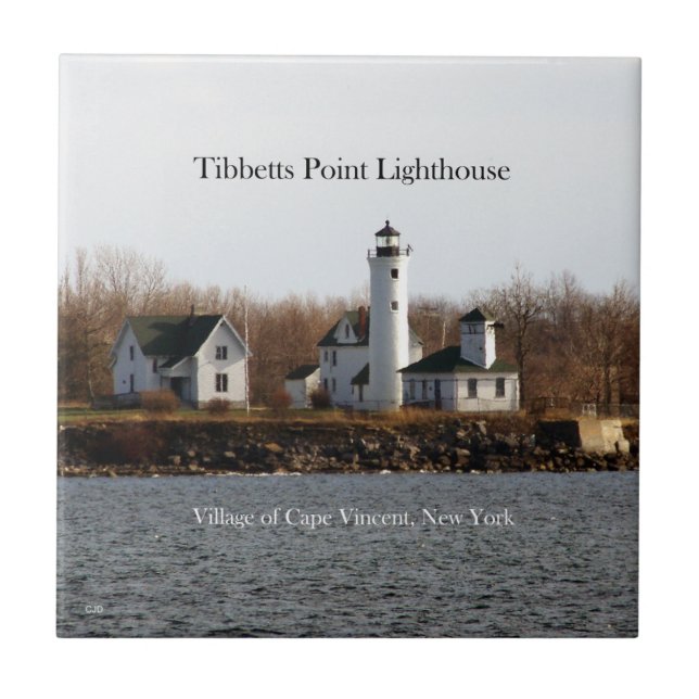 Tibbetts Point Lighthouse azulejo (Frente)