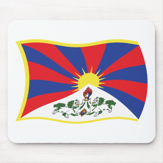 Tibet Flag P Mousepad (Frente)
