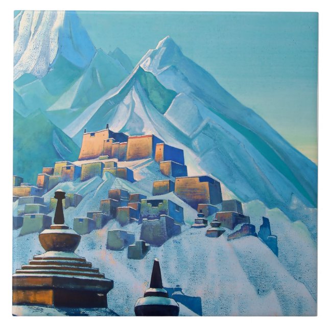 “Tibet Himalayas” by Nicholas Roerich (Frente)