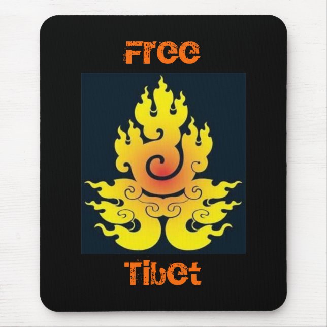 Tibet livre Mousepad (Frente)