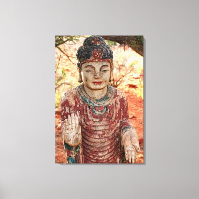 tibetan buddha canvas (Frente)