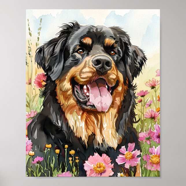 Tibetano Mastiff Poster - Maiestosa Arte Muralha d (Frente)