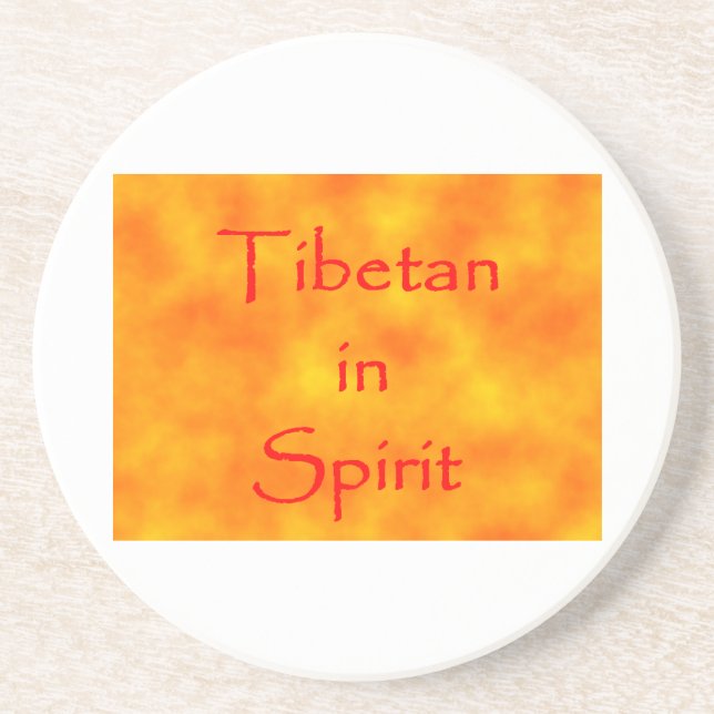 Tibetano na porta copos Espirituosa (Frente)