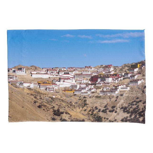 Tibete - mosteiro budista de Ganden (Frente)