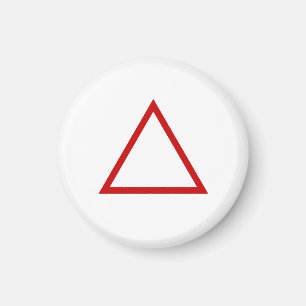 Tic imã de geladeira "triângulo " do dedo do pé