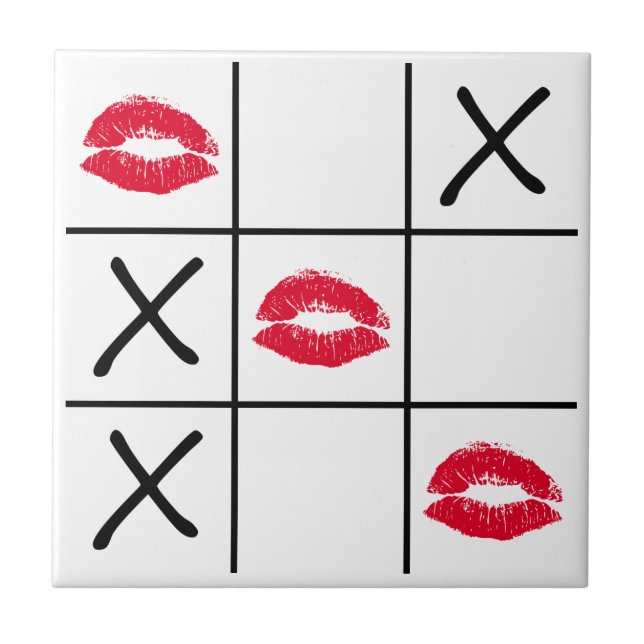 Tic Tac Toe lábios (Frente)