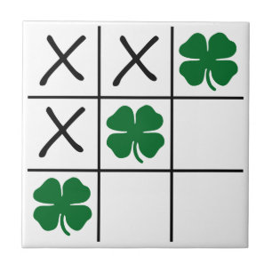 Tic Tac Toe Shamrock
