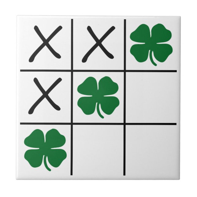 Tic Tac Toe Shamrock (Frente)