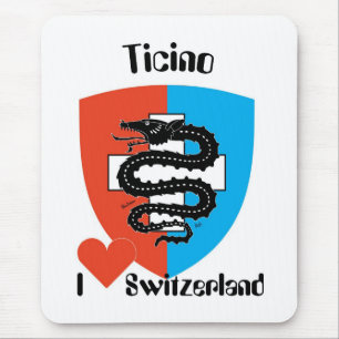 Ticino Svizzera/Tessin Suíça Mousepad
