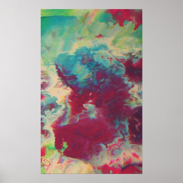 Tie-Dye 3 Poster (Frente)
