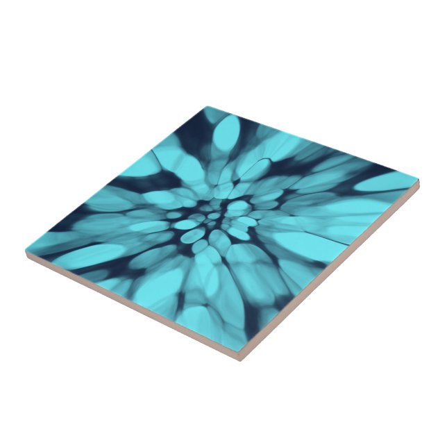 Tie-dye azul (Lateral)