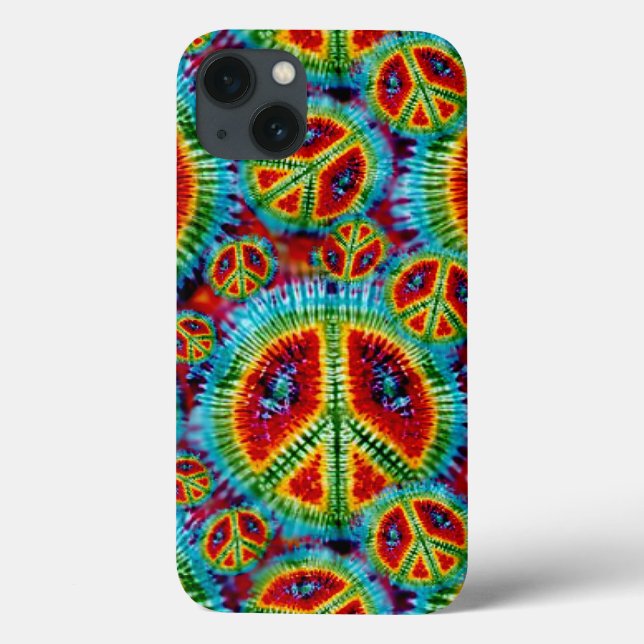 Tie Dye Peace Signs (Verso)