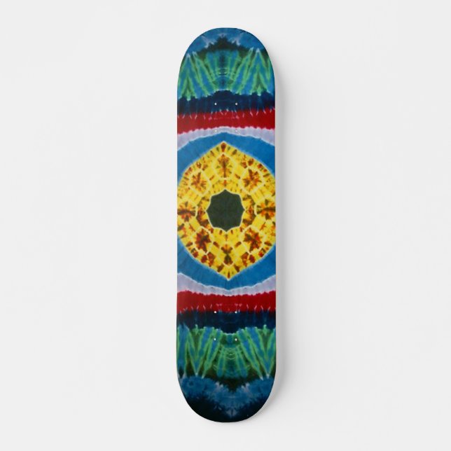 Tie Dye Skateboard - Olho Ball (Frente)