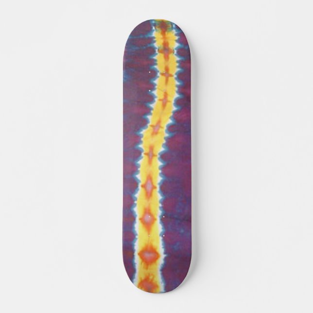 Tie Dye Skateboard - Star Stripe (Frente)