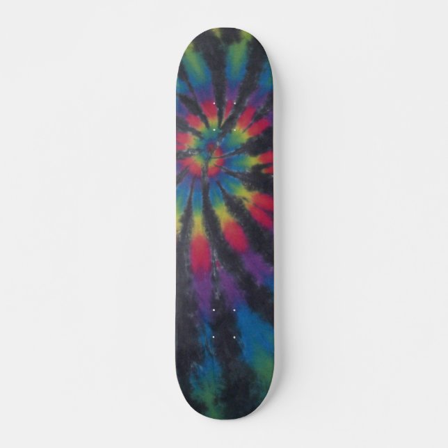 Tie Dye Skateboard - Swirl (Frente)