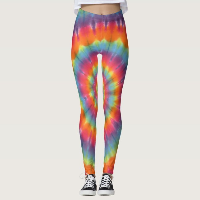 Tie Dye Swirl Leggings (Frente)