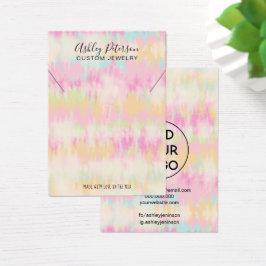 Tie dye unicorn rainbow joalace display