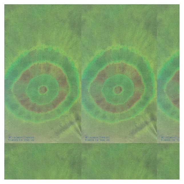 Tie-Dye Vortex do tecido Time 11 (Detalhe)