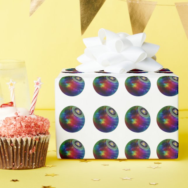 Tie Dyed Lawn Bowls, Papel De Molho Para Presente (Festa de aniversário)