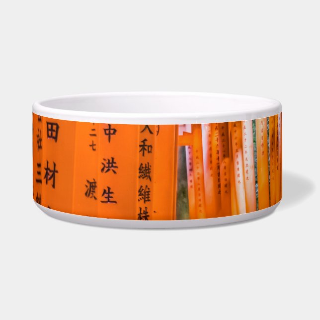 Tigela 50 tons de laranja - Senbon Torii, Quioto (Esquerda)