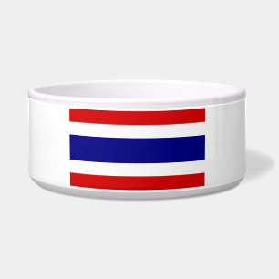 Tigela A bandeira de Tailândia