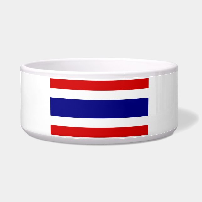 Tigela A bandeira de Tailândia (Frente)