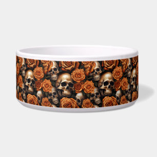 Tigela A Design 9 da Série Skull e Rosa